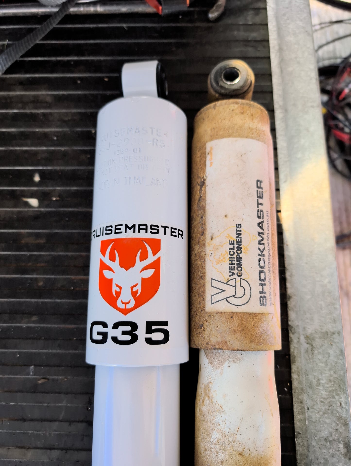 Cruisemaster G35/G40 Shock Absorber Upgrade