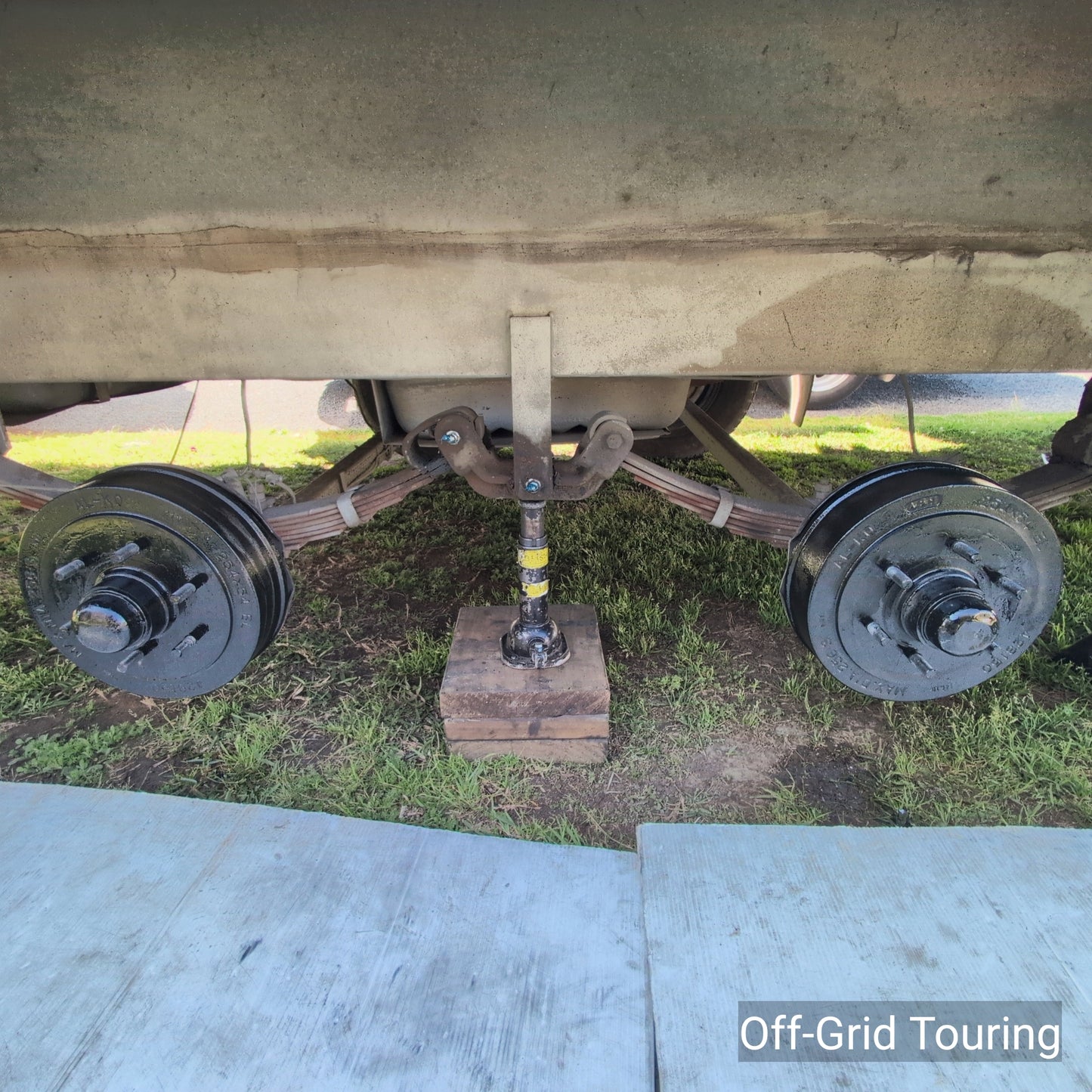 Caravan Chassis Service - Dual Axle