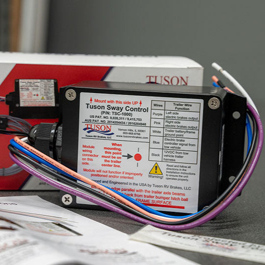 Tuson Sway Control System - Caravan Anti-Sway - Fitted