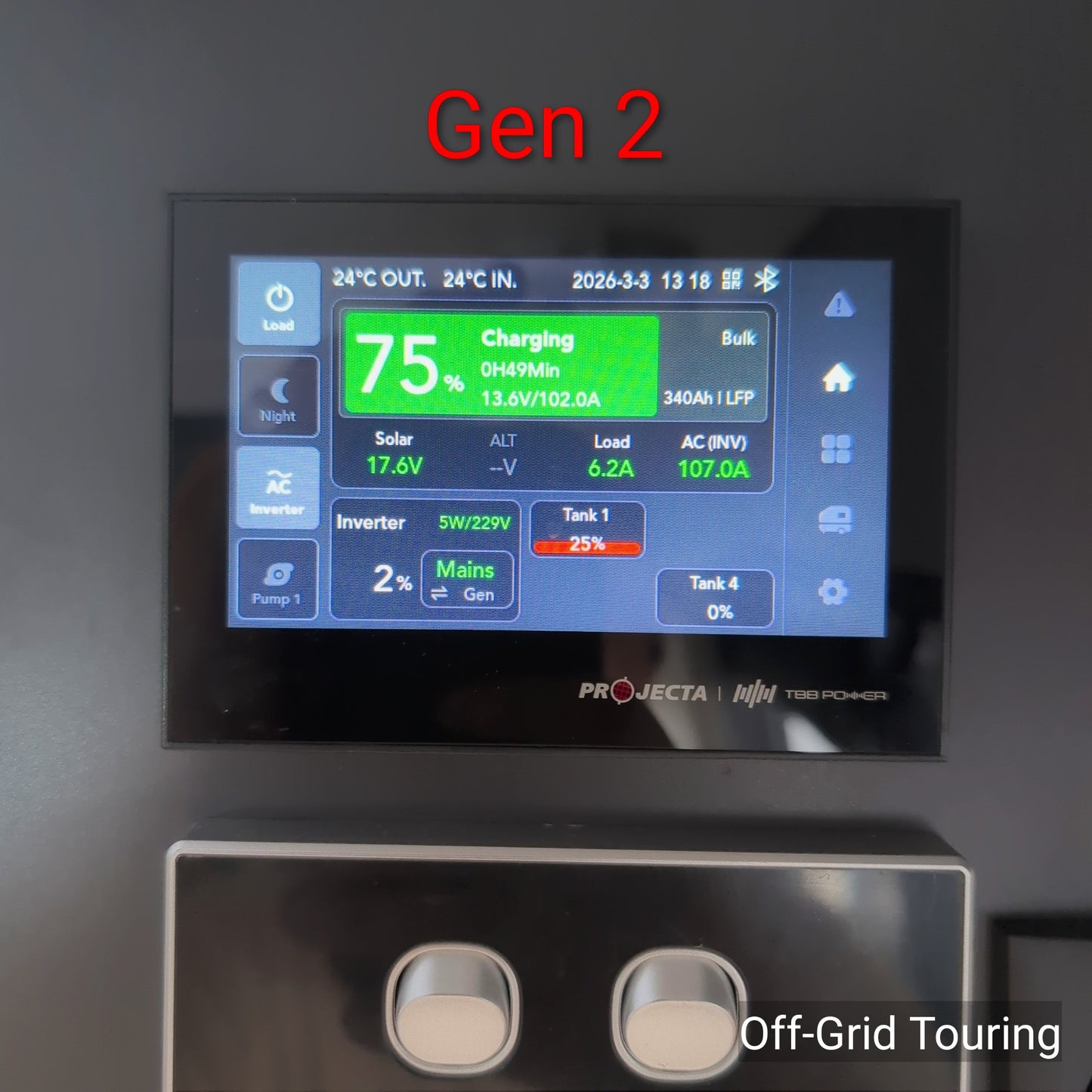 Inverter Package - Emu RV - Fitted