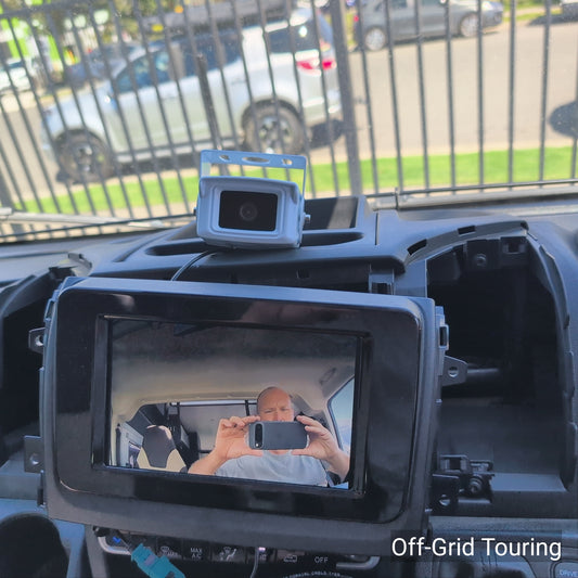 Reverse Camera - Fiat Ducato Motorhome - Fitted