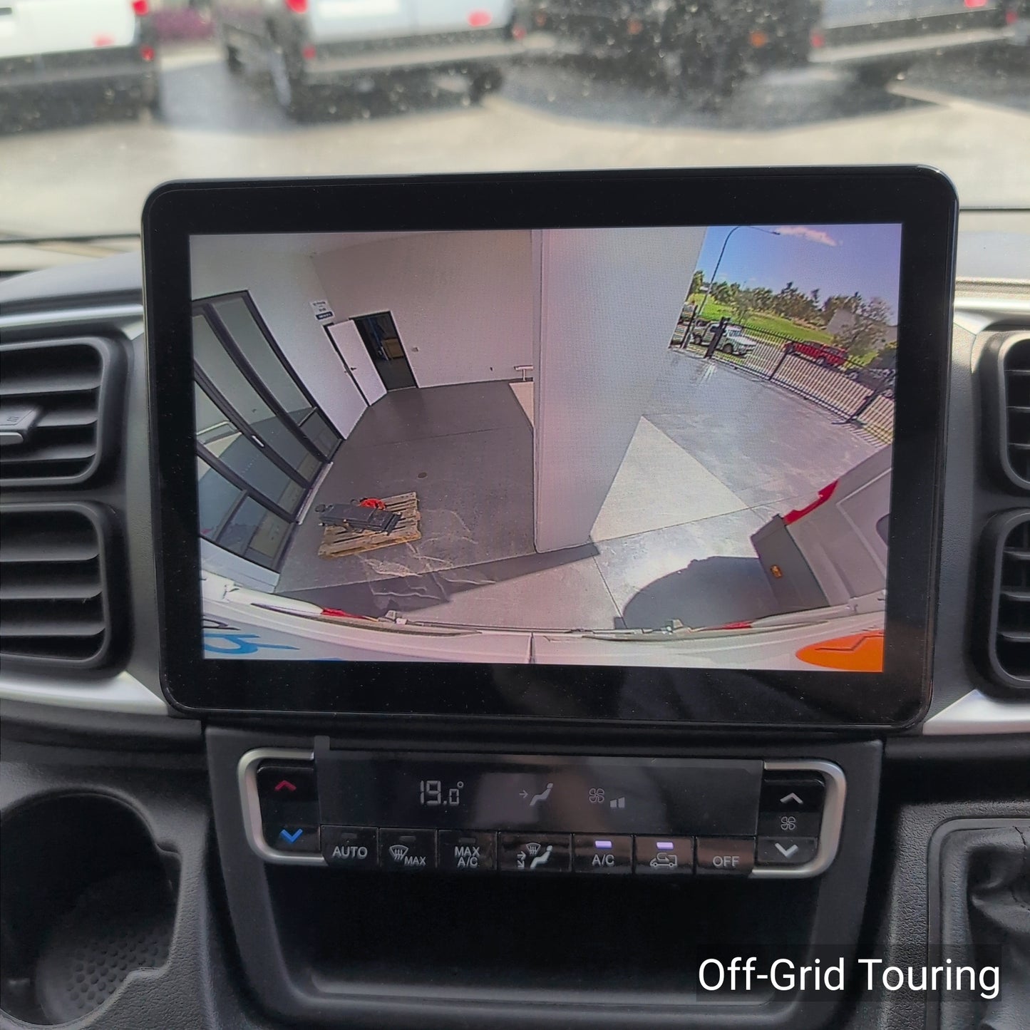 Reverse Camera - Fiat Ducato Motorhome - Fitted