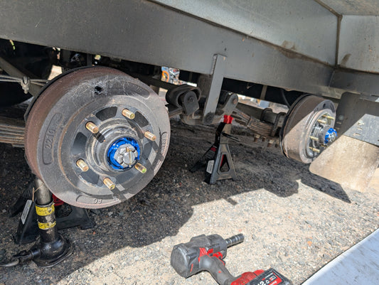 Caravan Chassis Service - Dual Axle