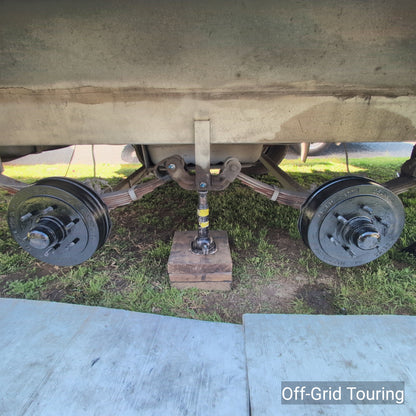 Caravan Chassis Service - Dual Axle